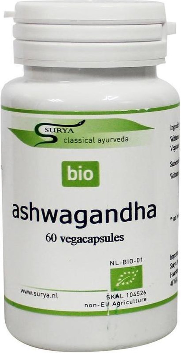 Surya Bio Aswagandha, 60 Pcs