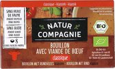 Natur Compagnie Rundvleesbouillon blokjes bio (8st)