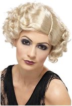 Perruque cabaret blonde pour femme - Perruque habillée - Taille unique