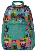 Schoolrugzak Animals Totto Acuareles Groen (44 X 35 x 14 cm)