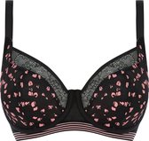 Freya - Wild - Beugel bh - maat 85G - Dierenprint Zwart