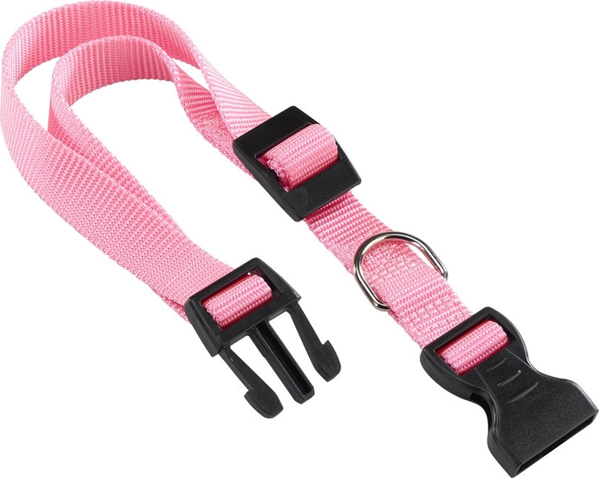Ferplast Hondenhalsband Club 32 X 1 Cm Nylon Roze
