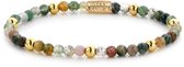 Rebel & Rose More Balls Than Most Indian Summer - 4mm - yellow gold plated RR-40046-G-17.5 cm