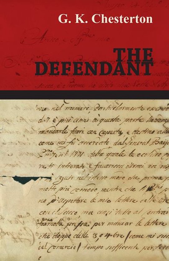 The Defendant - cover