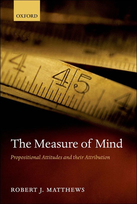 The Measure of Mind - cover