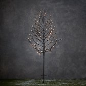 Luca Lighting Garden d'Light Boom met Klassiek Witte LED Verlichting - H121 cm - Zwart