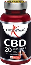 Bol.com Lucovitaal CBD capsules 20 milligram Supplement - 90 capsules aanbieding
