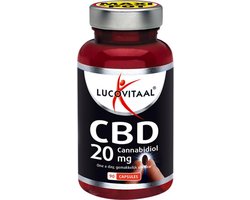 Lucovitaal CBD capsules 20 milligram Supplement - 90 capsules