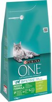 Purina ONE Indoor - Kattenvoer - Kalkoen - 6 x 1.5kg