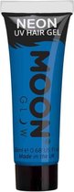 Moon Creations - Moon Glow - Intense Neon UV Haargel - Blauw