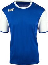 Robey Shirt Icon - Voetbalshirt - Royal Blue/White Sleeve - Maat S