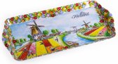 Dienblad Color Tulpen Holland 30 X 15 Cm - Souvenir