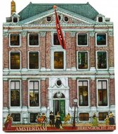 Magneet 2D MDF Herengracht Museum Amsterdam - Souvenir