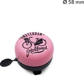 Matix - Amsterdam - Fietsbel - Roze - 58 mm
