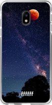 Samsung Galaxy J3 (2017) Hoesje Transparant TPU Case - Full Moon #ffffff