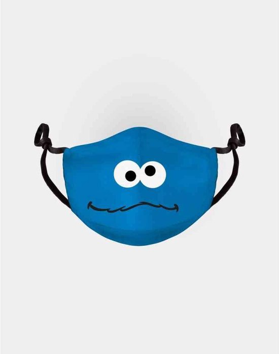 Masque Sesame Street Cookie Monster Blauw