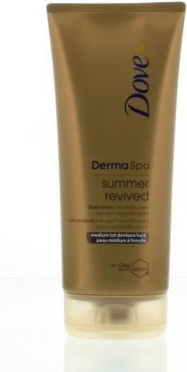Dove DermaSpa Bodylotion Summer Revived Dark - 200 ml | bol.com