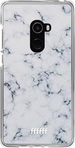 Xiaomi Mi Mix 2 Hoesje Transparant TPU Case - Classic Marble #ffffff