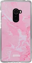 Xiaomi Mi Mix 2 Hoesje Transparant TPU Case - Pink Sync #ffffff