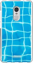 Xiaomi Redmi 5 Hoesje Transparant TPU Case - Blue Pool #ffffff