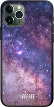 iPhone 11 Pro Hoesje TPU Case - Galaxy Stars #ffffff