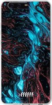 Huawei P10 Plus Hoesje Transparant TPU Case - River Fluid #ffffff