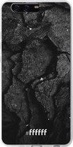 Huawei P10 Plus Hoesje Transparant TPU Case - Dark Rock Formation #ffffff