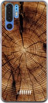 Huawei P30 Pro Hoesje Transparant TPU Case - Tree Rings #ffffff