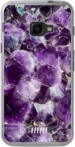 Samsung Galaxy Xcover 4 Hoesje Transparant TPU Case - Purple Geode #ffffff