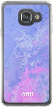 Samsung Galaxy A3 (2016) Hoesje Transparant TPU Case - Purple and Pink Water #ffffff