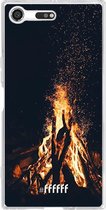 Sony Xperia XZ Premium Hoesje Transparant TPU Case - Bonfire #ffffff