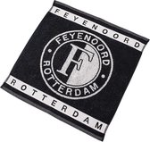 Feyenoord Keukendoek, zwart/wit