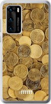 Huawei P40 Hoesje Transparant TPU Case - Spare Change #ffffff