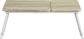 Evella Living - Laptoptafel - Kantoor - Laptopstandaard - Verstelbaar - 65-75,5x30x29