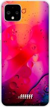 Google Pixel 4 XL Hoesje Transparant TPU Case - Colour Bokeh #ffffff