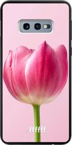 Samsung Galaxy S10e Hoesje TPU Case - Pink Tulip #ffffff