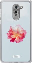 Honor 6X Hoesje Transparant TPU Case - Rouge Floweret #ffffff