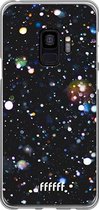 Samsung Galaxy S9 Hoesje Transparant TPU Case - Galactic Bokeh #ffffff