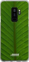 Samsung Galaxy S9 Plus Hoesje Transparant TPU Case - Unseen Green #ffffff