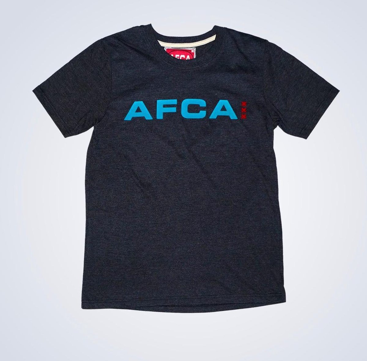 T-shirt AFCA zwart/blauw