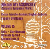 Links Op 65 / Slav Rhapsody Op 71 / Serenade No 1