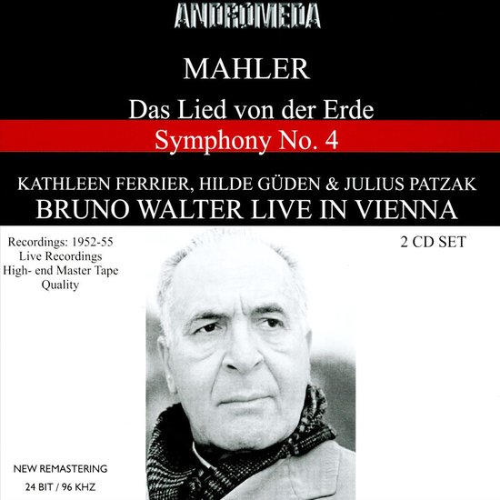 Mahler: Das Lied Von Der Erde (Live