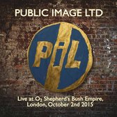 Live at O2 Shephard's Bush Empire, October 2015