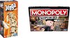 Afbeelding van het spelletje Spellenbundel - Bordspellen - 2 Stuks - Jenga & Monopoly Valsspelerseditie