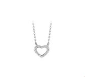 Collier hart zirkonia 1,0 mm 40 + 4 cm - PSN1322809