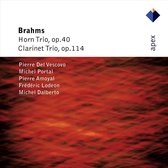 Dalberto/Amoyal/Del Vescovo/Portal: Brahms: Horn Trio, Klarinetten Trio [CD]