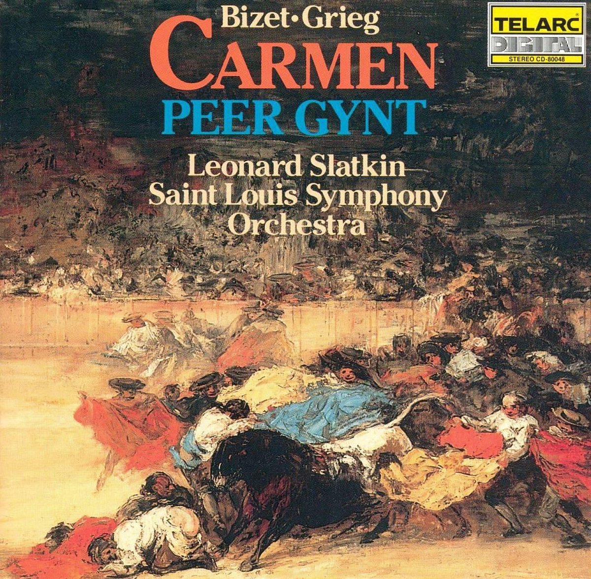 Bizet: Carmen Suite; Grieg: Peer Gynt / Slatkin, St Louis