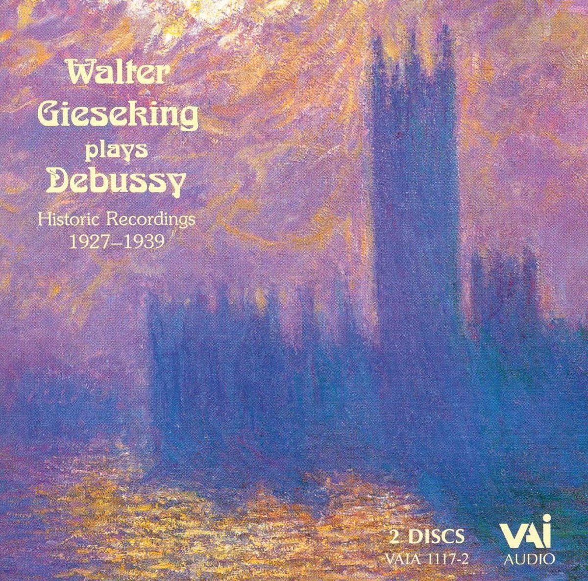 Gieseking Walter - Suite Bergamasque/Val.2cd