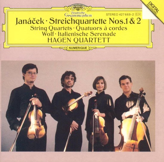 Janacek String Quartets No 1 And 2 Etc Vlach Quartet Et Al Leos Janacek Cd 