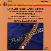 Clarinet Concertos by Mozart, Copland & Weber